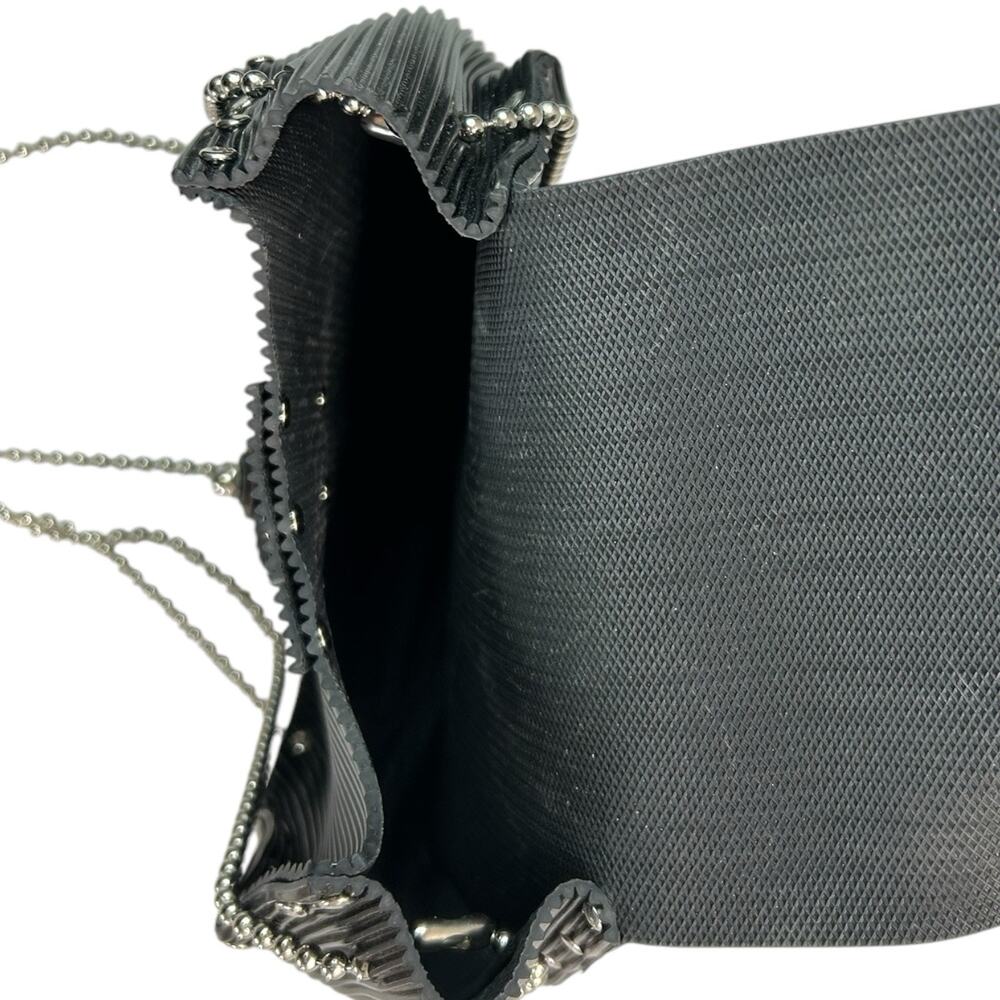 Gloria Gerber Embossed Stainless Steel Rubber Handbag Purse Handmade Boutique - Picture 11 of 15